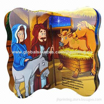 Educational Children's Book with Full Color Printing, Made of 250g C1S, OEM Orders are Welcome